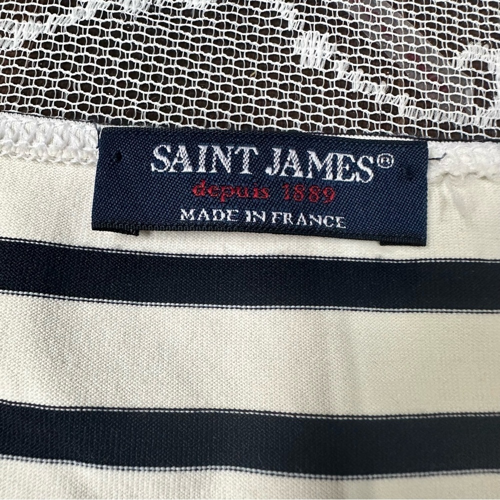 Saint James Garde Cote Nautical Striped  Top - Picture 6 of 9